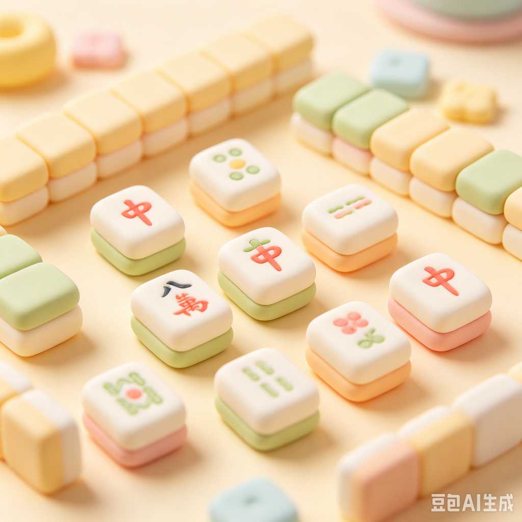 metallic finish mahjong set