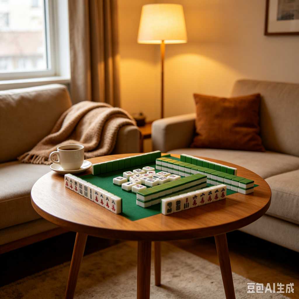 ultra light mahjong tiles set